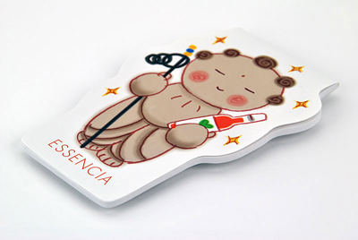 エッセンシアライズ株式会社様 【型抜きメモ(ダイカットメモ)】 | メモ工房