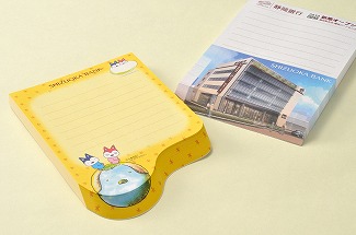 株式会社静岡銀行様　カットメモ　採用事例